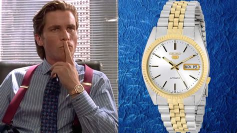 patrick bateman watch seiko